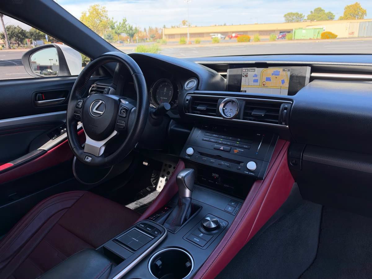 Used 2015 Lexus RC 350 w/ F Sport w/Summer Tires RWD image 18