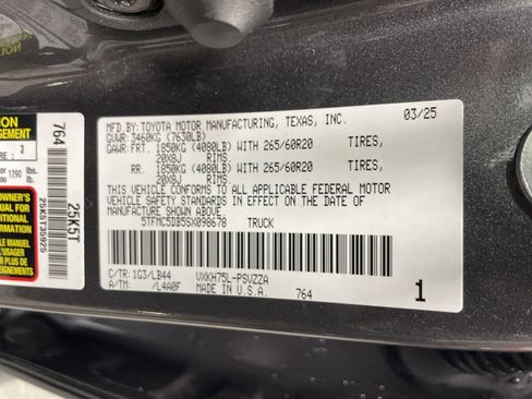 Certified 2025 Toyota Tundra 1794 Edition image 35