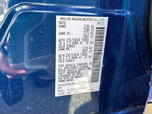 Used 2021 Nissan Murano Platinum w/ Cargo Package AWD/4WD image 19