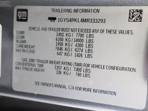 Used 2021 Cadillac Escalade ESV Sport w/ Driver Assist Tech Package image 36