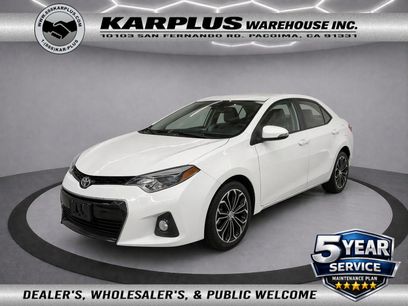 Used 2015 Toyota Corolla S