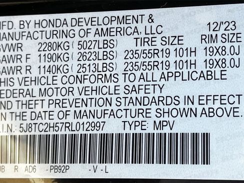 Used 2024 Acura RDX SH-AWD w/ Technology Package image 31