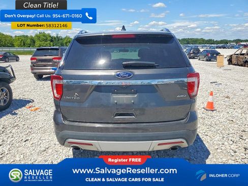 Used 2017 Ford Explorer Limited AWD/4WD image 8