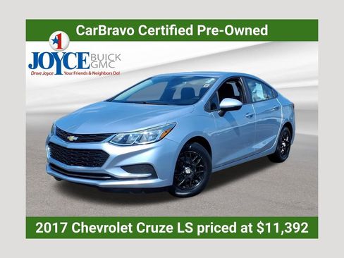 Certified 2017 Chevrolet Cruze LS FWD image 1