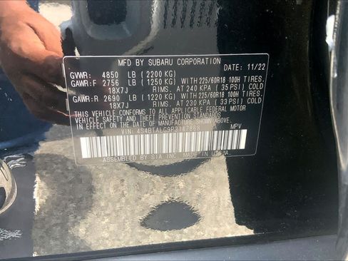Used 2023 Subaru Outback Onyx Edition AWD/4WD image 37