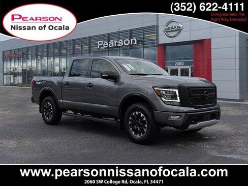 Used 2023 Nissan Titan PRO-4X w/ Pro-4x Convenience Package AWD/4WD image 1