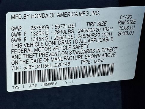 Used 2020 Acura MDX SH-AWD w/ Technology Package image 30