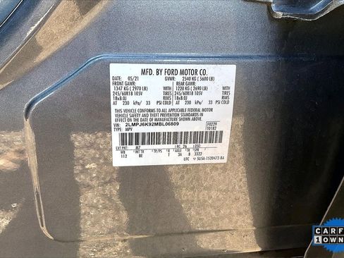 Used 2021 Lincoln Nautilus Reserve w/ Cargo Utility Package image 19