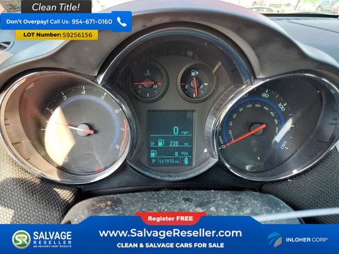 Used 2012 Chevrolet Cruze LT w/ RS Package FWD image 12
