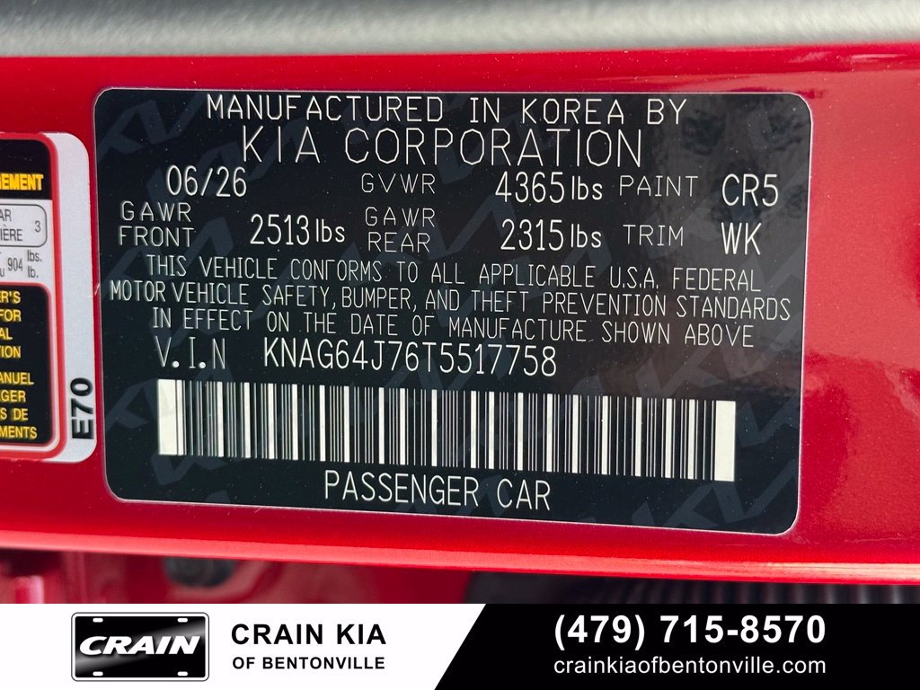 New 2026 Kia K5 GT-Line FWD image 34