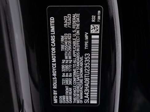 Certified 2026 Rolls-Royce Cullinan Black Badge AWD/4WD image 56