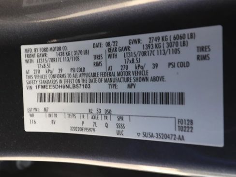 Certified 2022 Ford Bronco Badlands AWD/4WD image 25