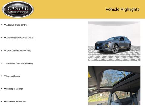 Certified 2025 Subaru Crosstrek 2.5i Sport w/ Crosstrek Mirror Package AWD/4WD image 4