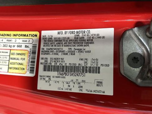 Used 2017 Ford Mustang GT w/ GT Performance Package image 31