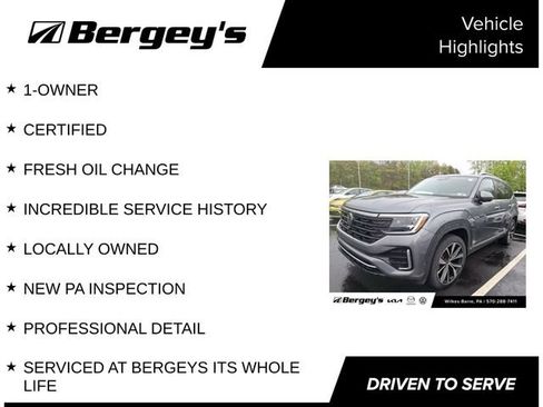 Used 2024 Volkswagen Atlas SEL Premium R-Line AWD/4WD image 4