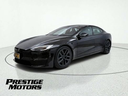 Used 2021 Tesla Model S Plaid AWD/4WD image 3