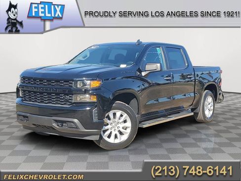Used 2022 Chevrolet Silverado 1500 Custom w/ LPO, Dark Essentials Package image 1