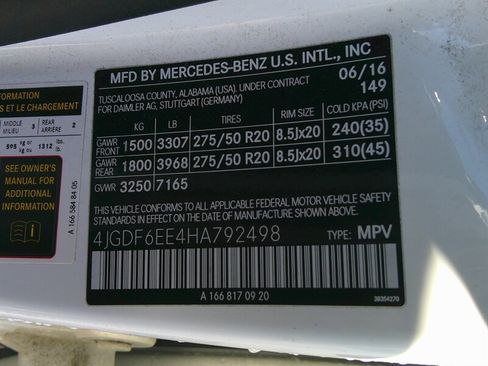 Used 2017 Mercedes-Benz GLS 450 4MATIC w/ Premium Package image 11