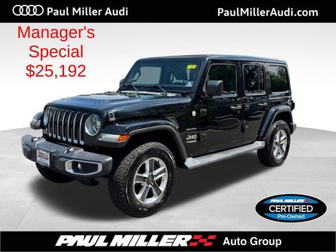 Used 2019 Jeep Wrangler Unlimited Sahara AWD/4WD image 1