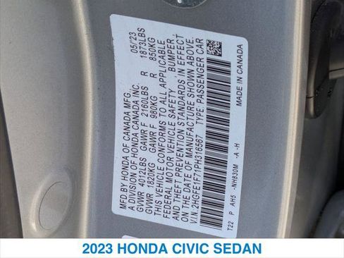 Used 2023 Honda Civic EX image 26