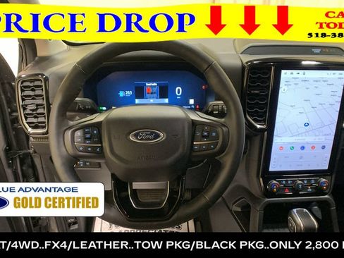 Certified 2025 Ford Ranger Lariat w/ FX4 Off-Road Package AWD/4WD image 33