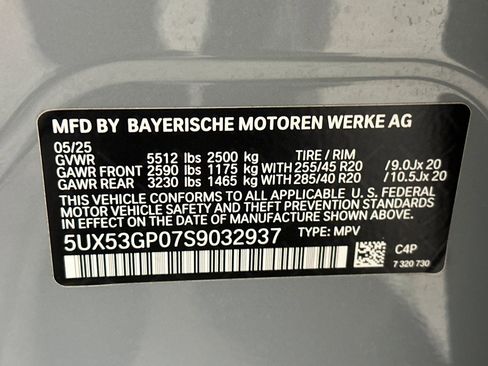 Used 2025 BMW X3 xDrive30i w/ M Sport Package AWD/4WD image 20