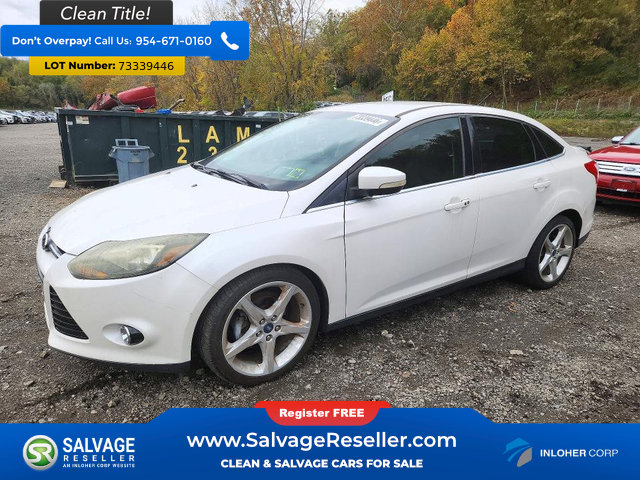 Used 2013 Ford Focus Titanium w/ Titanium Handling Pkg FWD image 1