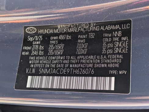 Certified 2026 Hyundai Tucson SE AWD/4WD image 37