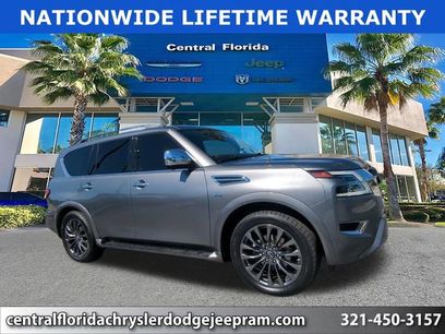 Used 2021 Nissan Armada Platinum w/ Captain's Chairs Package