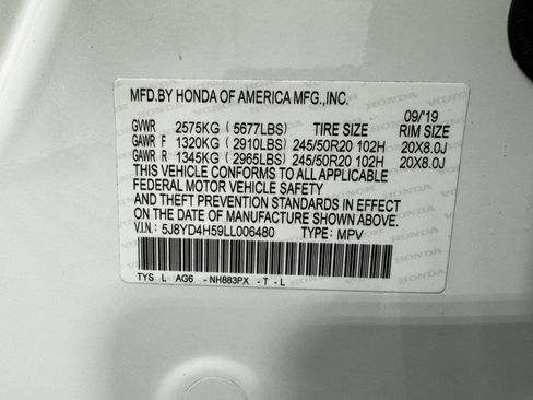 Certified 2020 Acura MDX w/ Technology Package AWD/4WD image 43