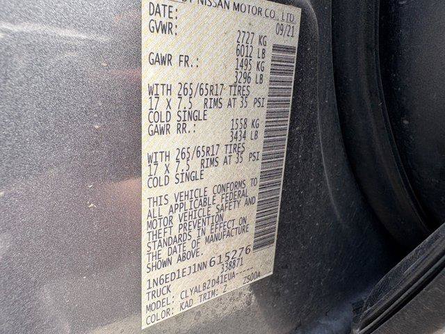 Used 2022 Nissan Frontier SV RWD image 10
