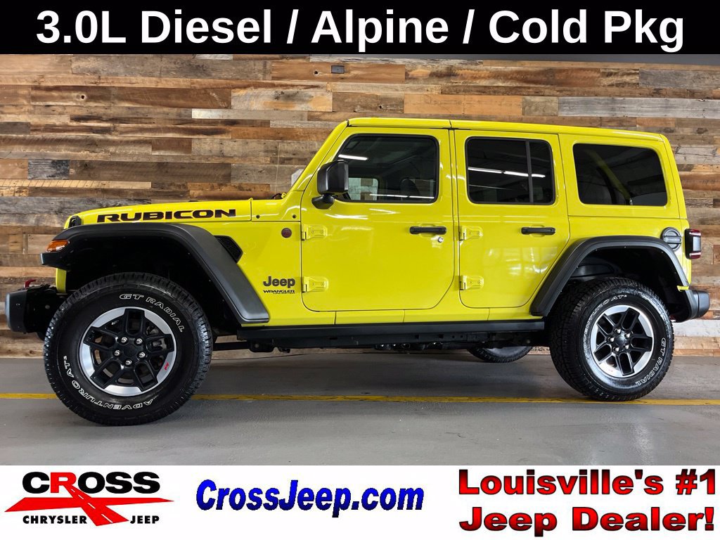 Used 2022 Jeep Wrangler Unlimited Rubicon w/ Steel Bumper Group AWD/4WD image 1