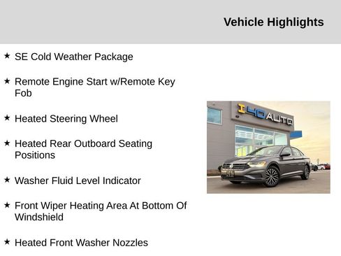 Used 2020 Volkswagen Jetta SE w/ SE Cold Weather Package image 2