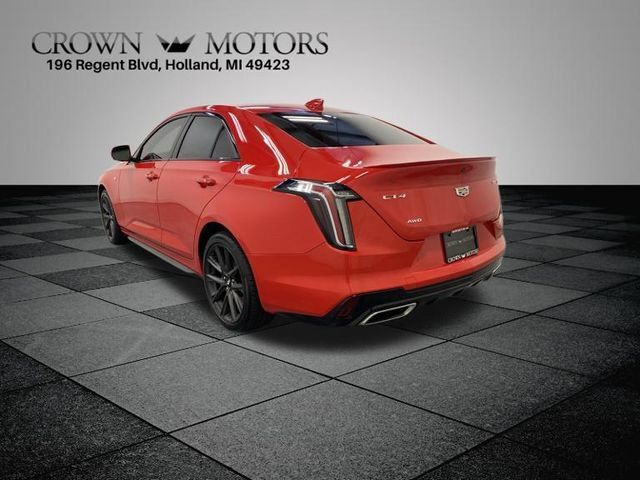 Used 2021 Cadillac CT4 Sport w/ Technology Package AWD/4WD image 4
