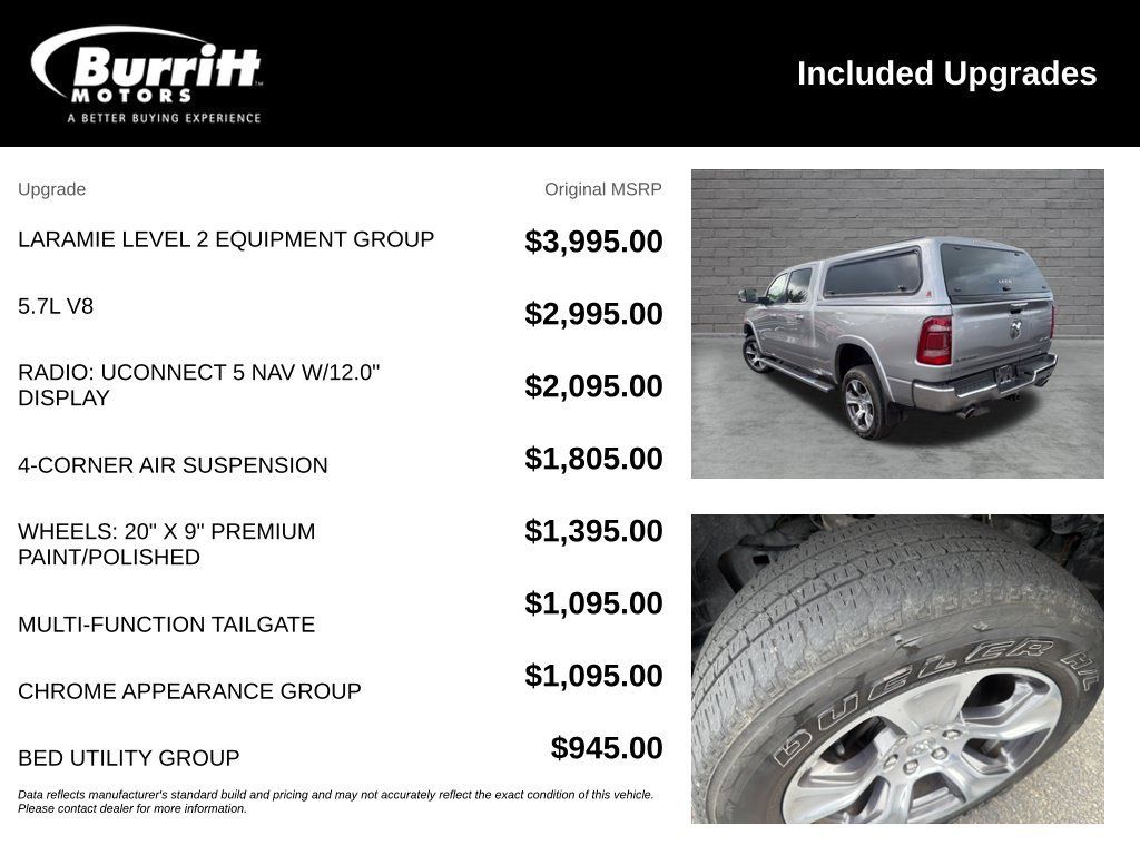 Used 2022 RAM 1500 Laramie AWD/4WD image 6
