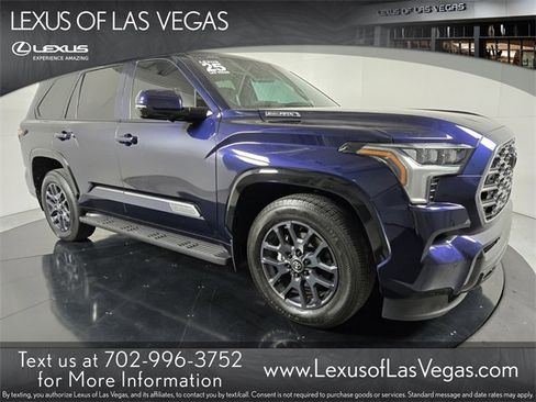 Used 2025 Toyota Sequoia Platinum image 1