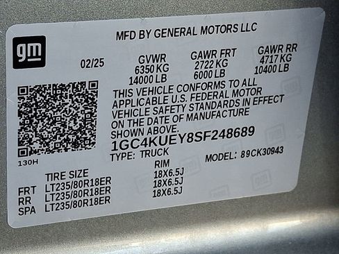 Used 2025 Chevrolet Silverado 3500 LTZ w/ LTZ Convenience Package image 32