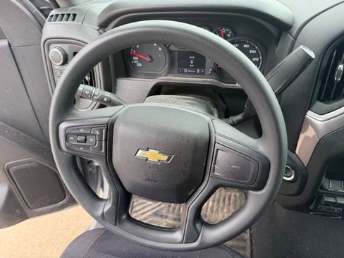 Used 2024 Chevrolet Silverado 1500 Custom w/ Turbomax Blackout Package AWD/4WD image 14