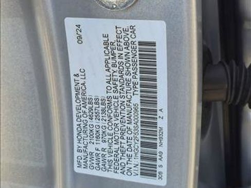 Certified 2025 Honda Accord Sport image 25