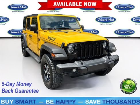 Used 2021 Jeep Wrangler Unlimited Sport AWD/4WD image 1