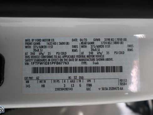 Used 2023 Ford F150 Lariat w/ Equipment Group 502A High image 29