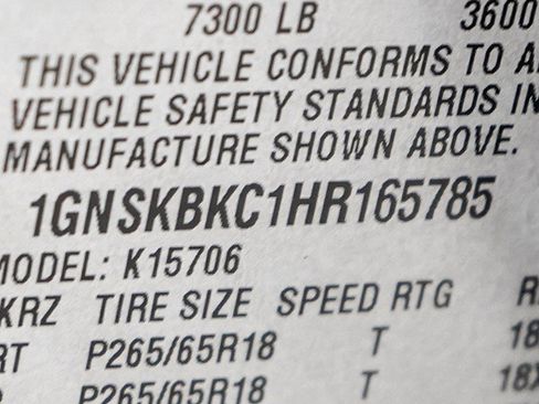Used 2017 Chevrolet Tahoe LT AWD/4WD image 32