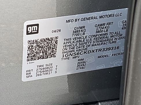 New 2026 Chevrolet Suburban LT w/ Comfort Package AWD/4WD image 35