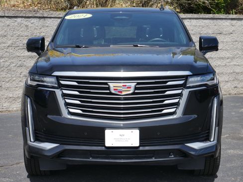 Used 2021 Cadillac Escalade Premium Luxury Platinum w/ Heavy-Duty Trailer Package AWD/4WD image 2