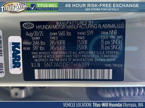 New 2026 Hyundai Santa Cruz SE AWD/4WD image 34