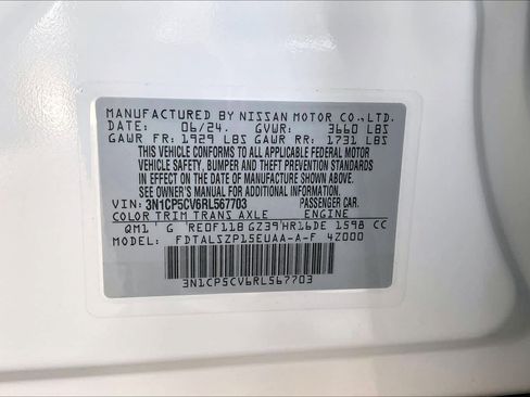 Used 2024 Nissan Kicks SV image 31