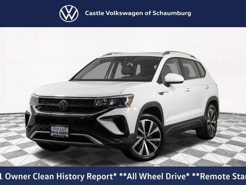 Used 2023 Volkswagen Taos SE w/ Panoramic Sunroof Package AWD/4WD image 1