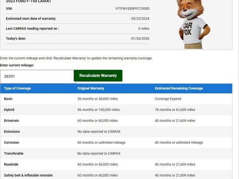 Used 2023 Ford F150 Lariat w/ Equipment Group 502A High image 70