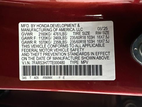 New 2026 Honda CR-V EX-L image 37