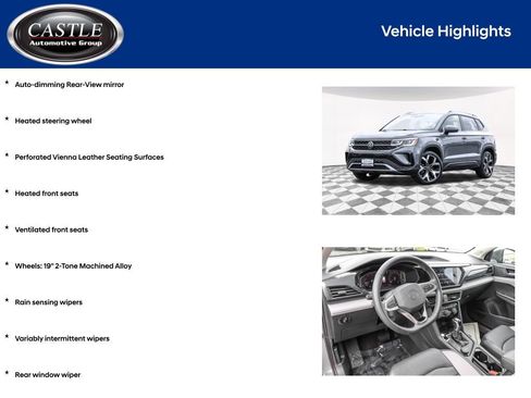 Certified 2023 Volkswagen Taos SEL AWD/4WD image 7